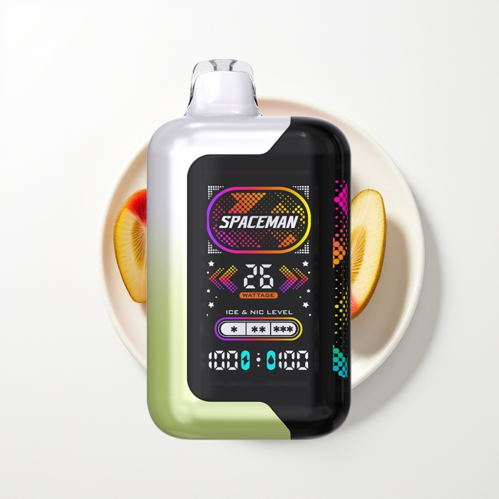 Spaceman SP40000 Zero Nikotin Eldobható E-szigaretta 20ml 1000mAh Intelligens Kijelző 4 Teljesítményfokozat