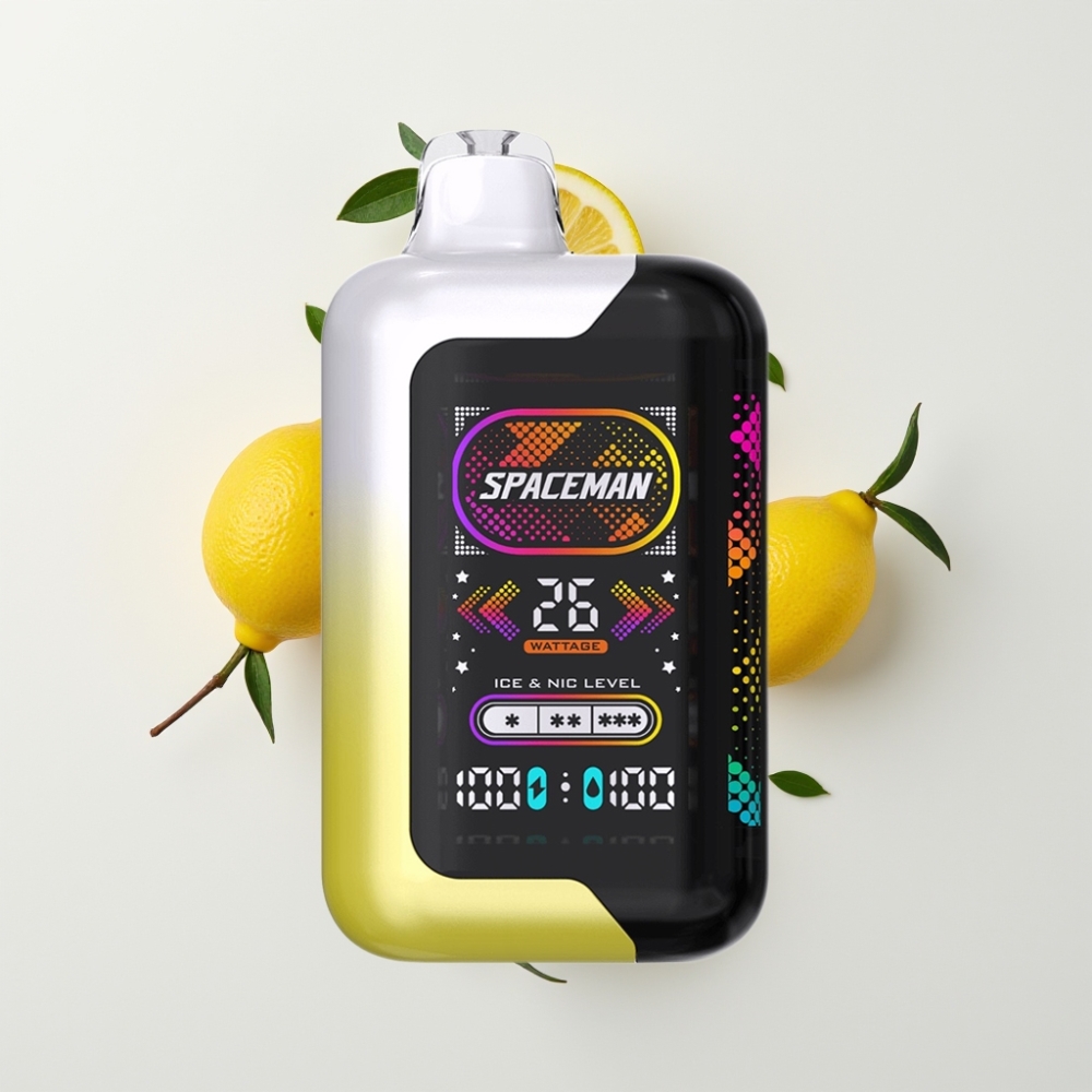 Spaceman SP40000 Zero Nikotin Eldobható Vape Citrompopsi 20ml 40000 Sóhaj 1000mAh