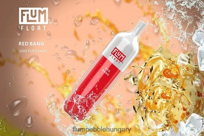 FLUM FLOAT 3000 fújás vörös bumm - Flum Pebble Vape Price F84TLF67