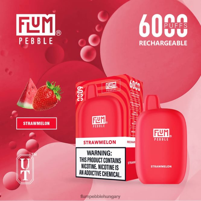 FLUM PEBBLES 6000 fújás szalmadinnye - Flum Pebble Vape Review F84TLF76
