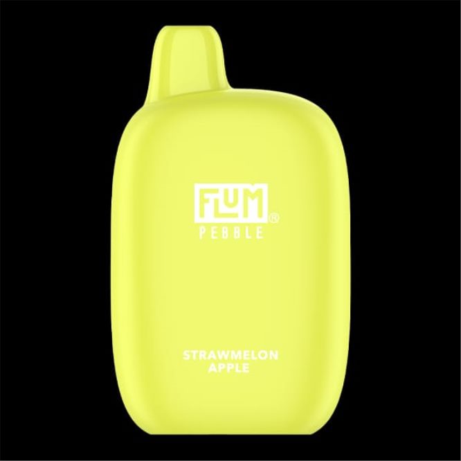 FLUM PEBBLES 6000 fújás szalmadinnye alma - Flum Pebble Vape Ingredients F84TLF78